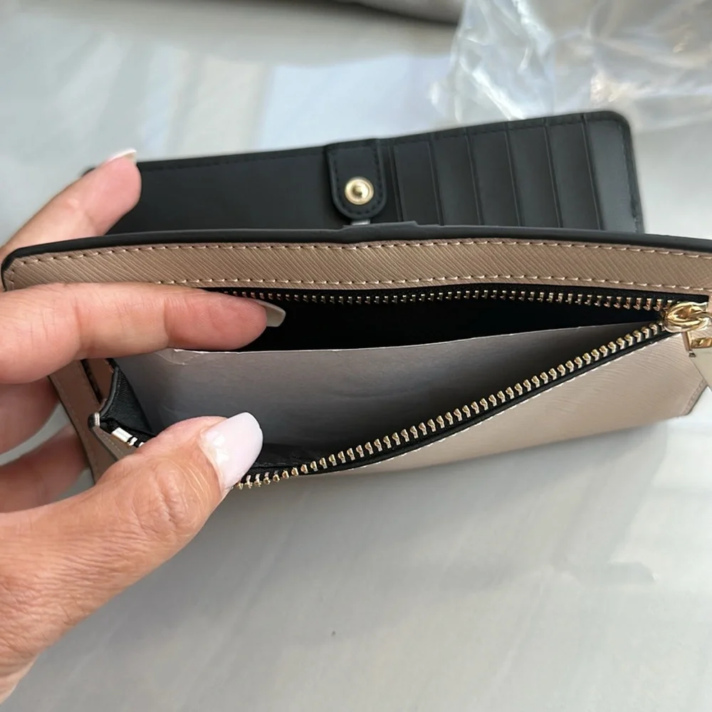 Kate Spade Large Stacy Slim Bifold‎ Wallet nwot - Picture 4 of 6